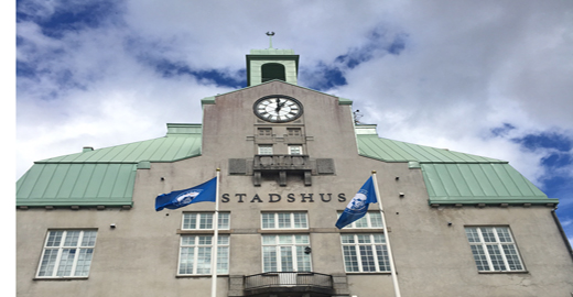 Bild på Strömstads stadshus